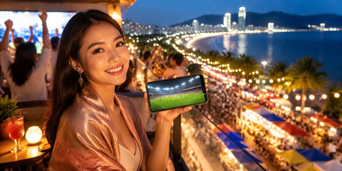 Người chơi nhận thưởng và quản lý tài khoản qua thiết bị di động ở Đà Nẵng